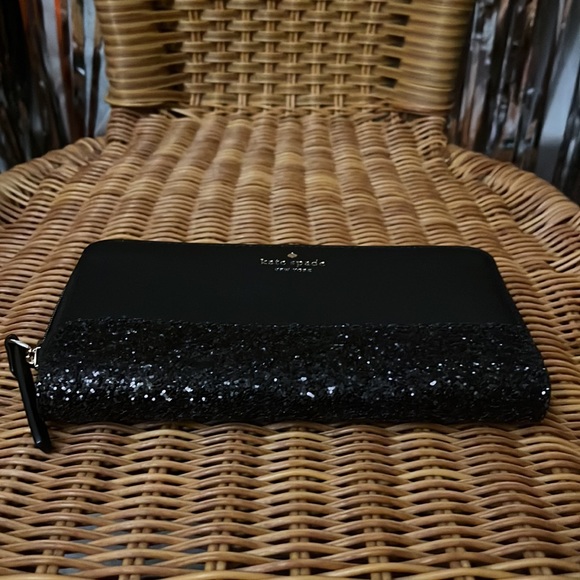 ♠️ kate Spade Greta Court Glitter Neda Wallet - Picture 10 of 16